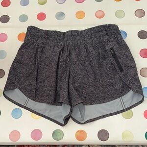 Lululemon Charcoal Gray Tracker Shorts